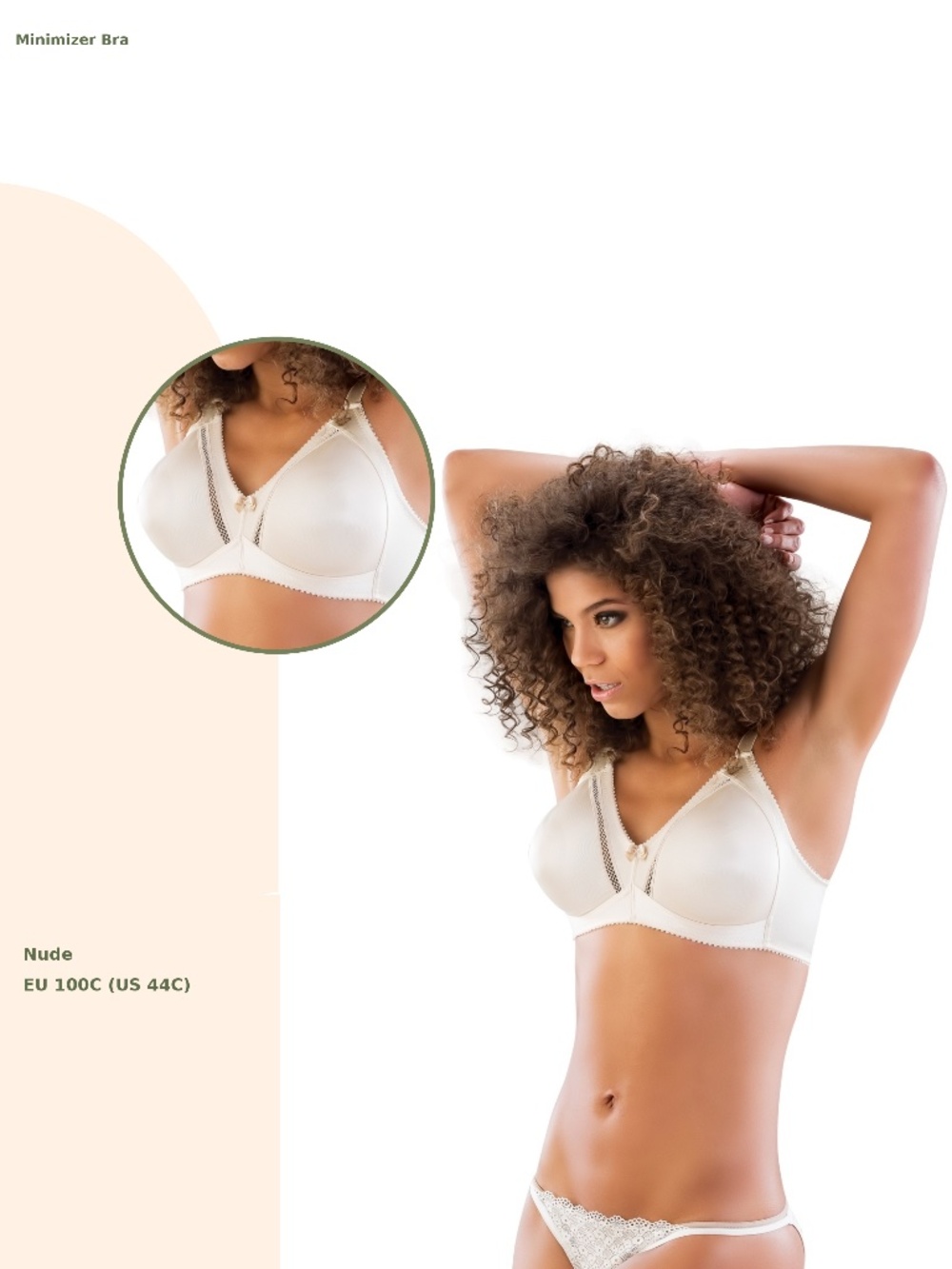 Minimizer Bra / Soutien-gorge minimiseur - EU Sizing